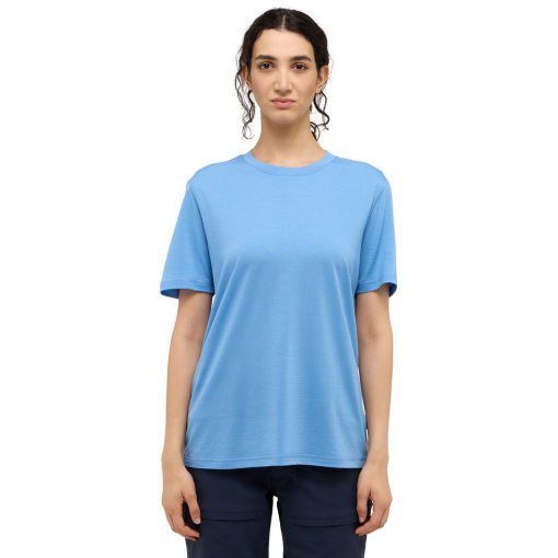 Foto de Haglöfs Camiseta Mujer - Kaise Wool - sky blue 5SE