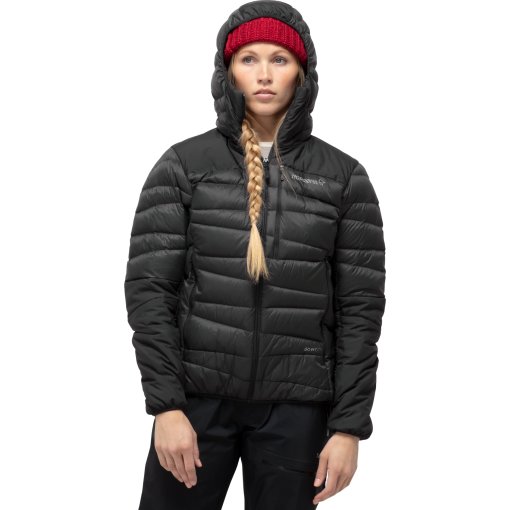 Foto de Norrona Plumífero Chaqueta Mujer - falketind down750 hood - Caviar