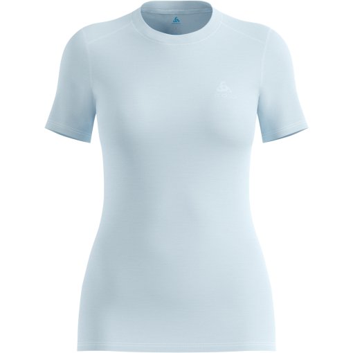Produktbild von Odlo Natural Merino 160 Kurzarm-Unterhemd Damen - baby blue