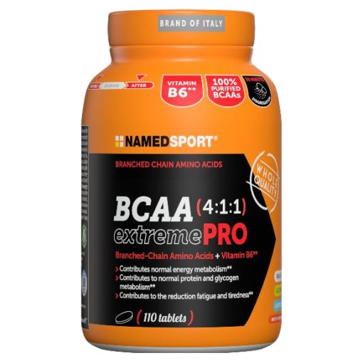 Produktbild von NAMEDSPORT BCAA 4:1:1 ExtremePro - Nahrungsergänzung mit Aminosäuren - 110 Tabletten