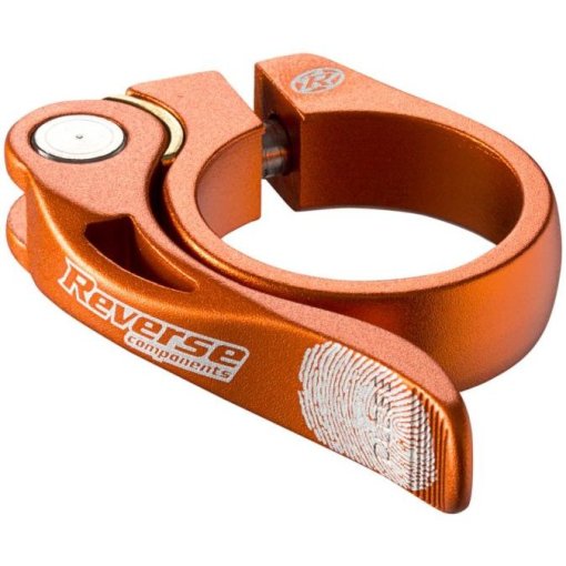 Produktbild von Reverse Components Long Life 34,9mm Sattelklemme - orange