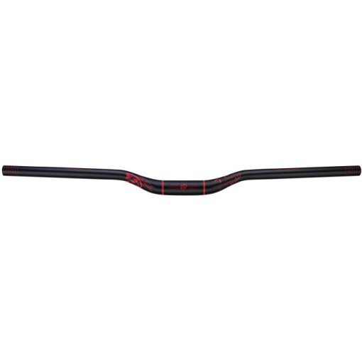 Foto de Reverse Components Lead Low Riser 31.8 MTB Manillar - 770mm - negro / rojo