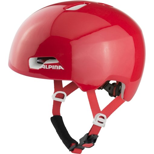 Foto de Alpina Casco Bici Niño - Hackney - red gloss