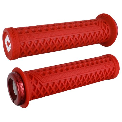 Immagine prodotto da ODI Manopole di Manubrio - Vans - BMX | Lock-On V2.1 | 135mm - rosso