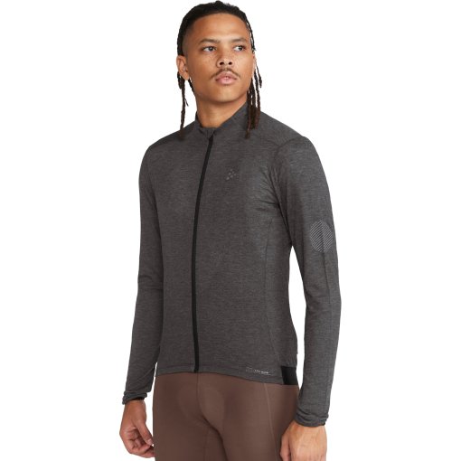 Foto de CRAFT Camiseta Manga Larga Hombre - Core Bike Essence Wool - Black-Melange