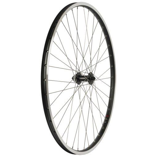 Productfoto van RLND URB1 Voorwiel - 28/29&quot; | Clincher | Centerlock | QR 100mm - Shimano HB-QC400 - zwart/zilver
