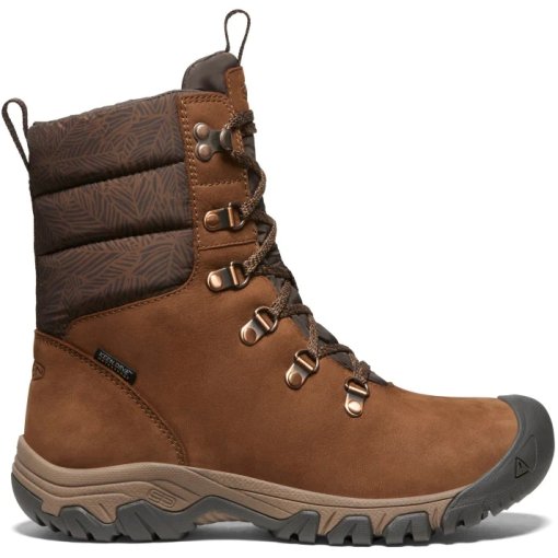Produktbild von KEEN Greta Boot Waterproof Schuhe Damen - Bison / Java