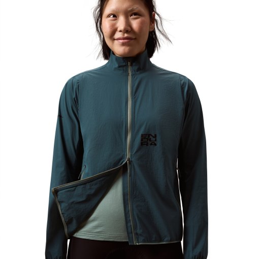 Foto de Endura Alltrack Ride Chaqueta plegable para mujer - teal
