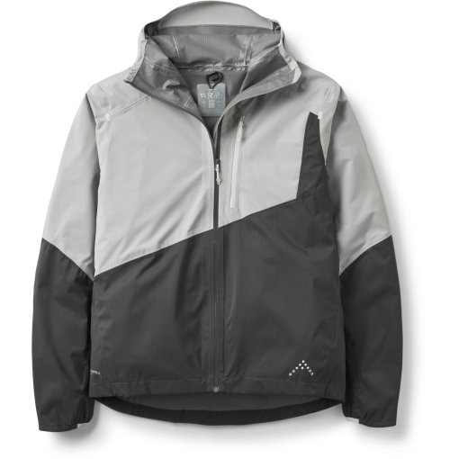 Productfoto van Rab Downpour Trail Light Jas Heren - light zinc/anthracite