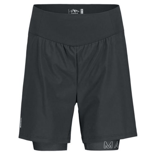 Foto de Maloja Pantalones Cortos Dobles Ciclismo Mujer - ImmenblattM. - moonless 0817