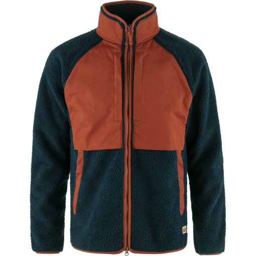 Foto de Fjällräven Chaqueta Hombre - Vardag Pile Fleece - navy-autumn leaf