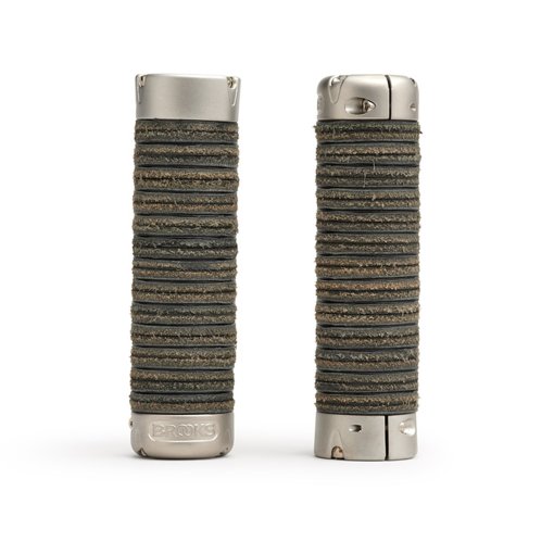 Immagine prodotto da Brooks Manopole - Plump Leather Grips - Nero