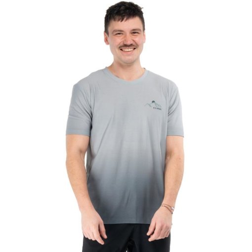 Immagine prodotto da CUBE Maglia a Maniche Corte Uomo - MTB Soft Touch Round Neck - grigio