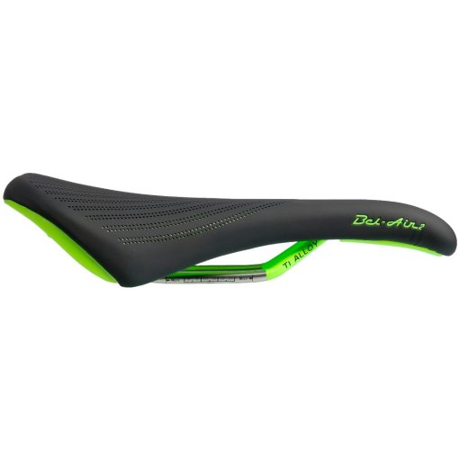 Foto de SDG Bel-Air RL 2.0 Ti-Alloy Saddle - black/green