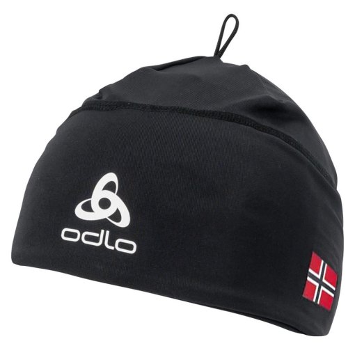 Foto de Odlo Gorro - Polyknit Fan Warm ECO - black - NORWEGIAN flag