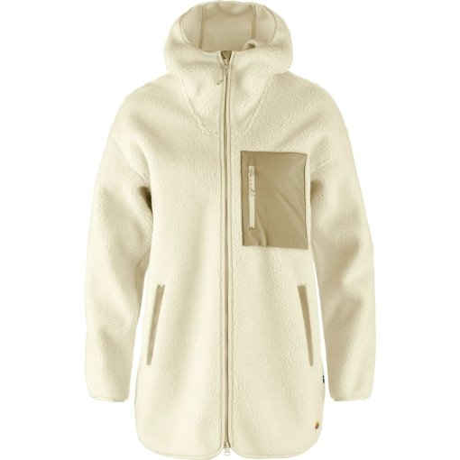 Foto de Fjällräven Vardag Pile Fleece Long Chaqueta Mujer - chalk white
