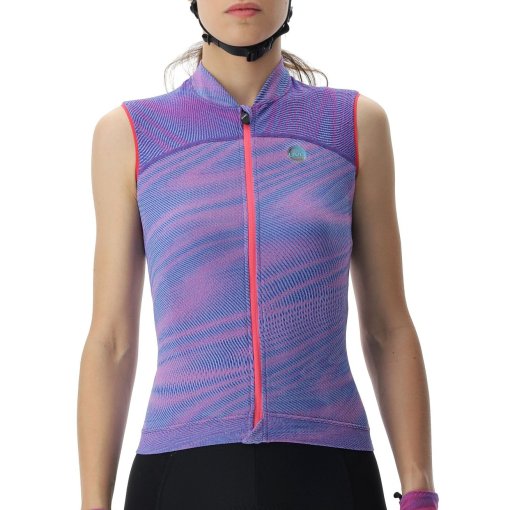 Foto de UYN Maillot sin Mangas Mujer - Biking Wave - Vibrant Purple