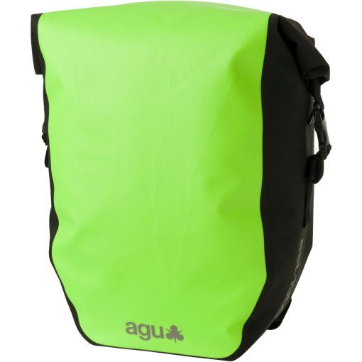 Zdjęcie: AGU Click&#039;nGo Clean Pojedyncza torba rowerowa – 21 l - neon green