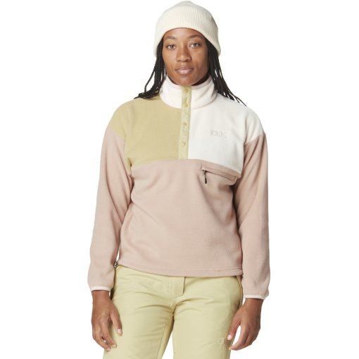 Produktbild von Picture Arcca 1/4 Fleecepullover Damen - Roebuck Hemp Vanilla