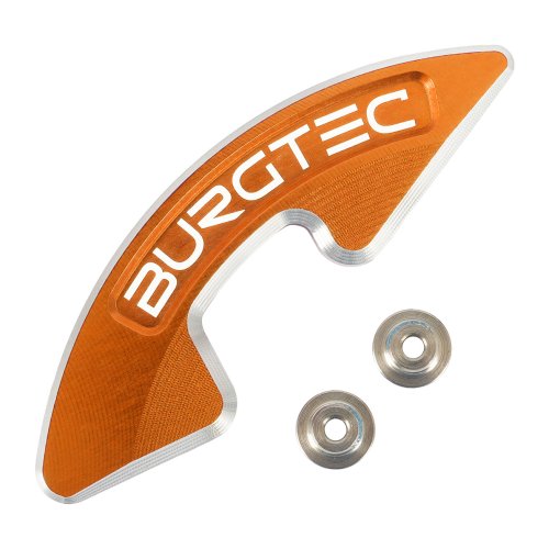 Bild von Burgtec Bashguard - Kettenblattschutz | Single - iron bro orange