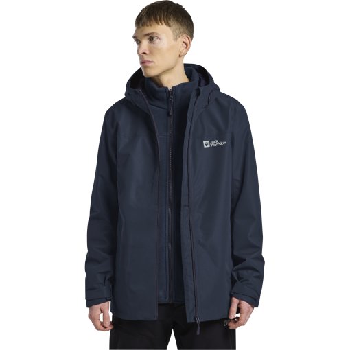 Foto de Jack Wolfskin Chaqueta Hombre - Taubenberg 3In1 - midnight sky