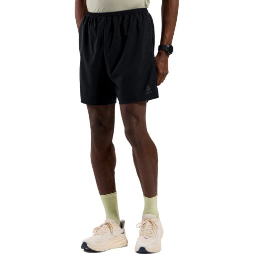 Foto de Odlo Pantalones Cortos Running Hombre - Essentials 6-inch Unlined - negro