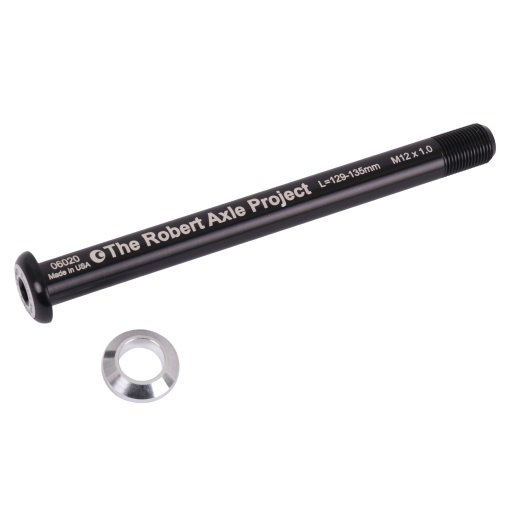 Foto de The Robert Axle Project Eje Pasante para la Rueda Delantera - Lightning - 12x100mm - M12x1.0 - 125/131mm - LIG523