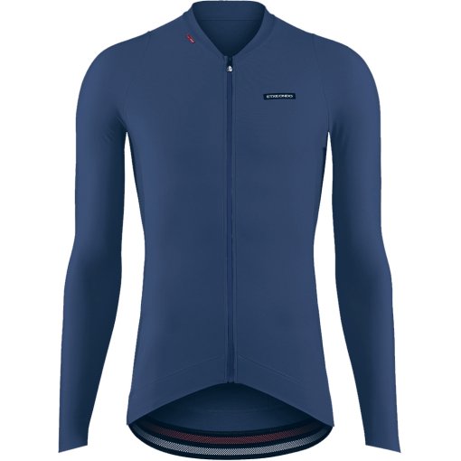 Foto de Etxeondo Maillot de Manga Larga Hombre - Alde Thermo - Navy Blue