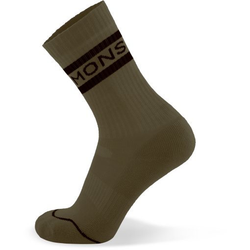 Foto de Mons Royale Calcetines - Signature Crew - dark olive