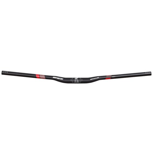 Photo produit de Spank Spike 800 VibroCore XGT MTB Handlebar - shotpeen black/red