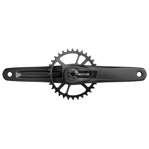 Productfoto van SRAM S200 Eagle Crankset | DUB | Boost | B1 - Kettinglijn 52 mm - zwart