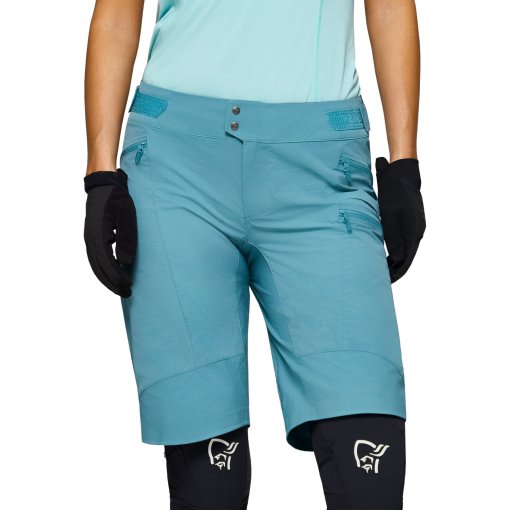 Photo produit de Norrona Short Femme - fjørå flex1 tech - Brittany Blue