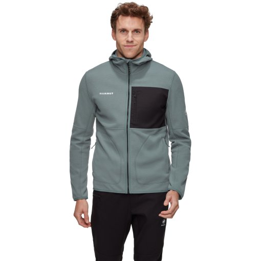 Photo produit de Mammut Veste Midlayer à Capuche Homme - Tamaro - strata-black