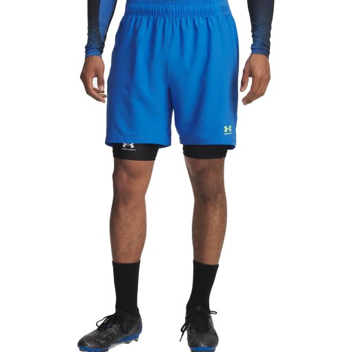 Foto de Under Armour Pantalón Corto Hombre - UA Challenger Pro - Blue Atlantis/High Vis Yellow