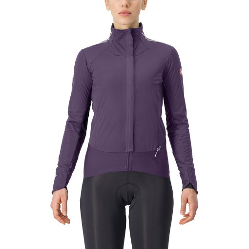 Foto de Castelli Chaqueta Mujer - Alpha Doppio RoS - night shade/orchid petal-silver grey 502
