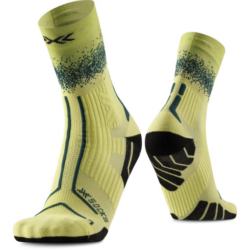 Photo produit de X-Socks Trailrun Terraskin Perform Crew Chaussettes - electric energy/dark green