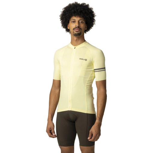Picture of AGU Performance Solid Short Sleeve Jersey Men - celestial yellow