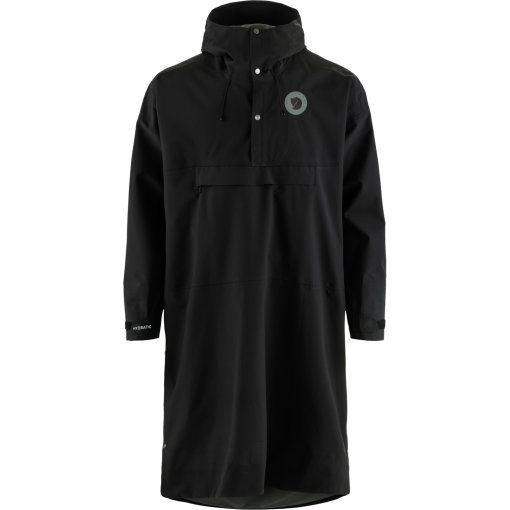 Foto de Fjällräven Poncho Impermeable - Hoja - negro