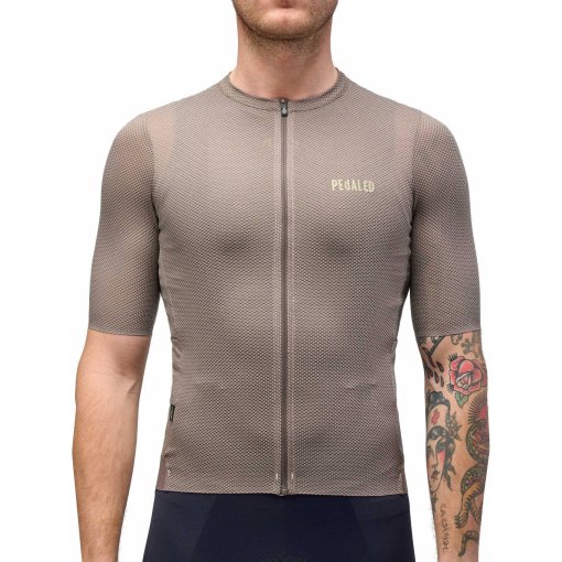 Photo produit de PEdALED Maillot Manches Courtes Homme - Odyssey Delta - Grey