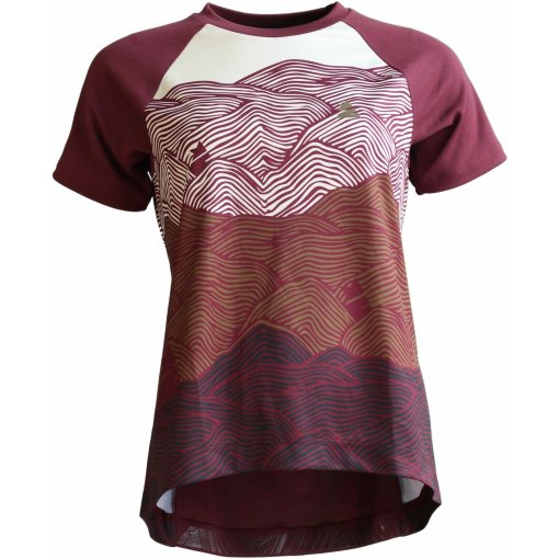 Foto de Zimtstern Maillot MTB de Manga Corta Mujer - Braapz - Windsor Wine