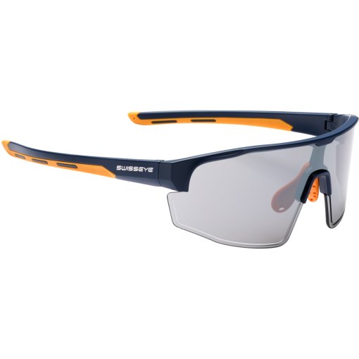 Photo produit de Swiss Eye Lunettes - Venture - Dark Blue Matt/Orange - Smoke FM | 12392