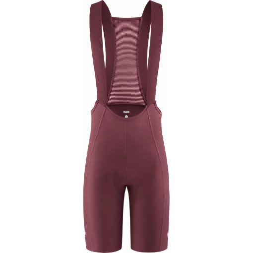 Image de PEdALED Cuissard à Bretelles Court Cycliste Femme - E. - Burgundy