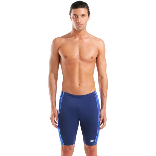 Produktbild von arena Performance Stripes Jammer Badehose Herren - Navy/Blue Multi