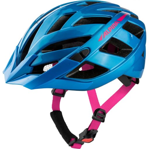 Foto de Alpina Casco Bicicleta - Panoma 3.0 - true blue-pink gloss