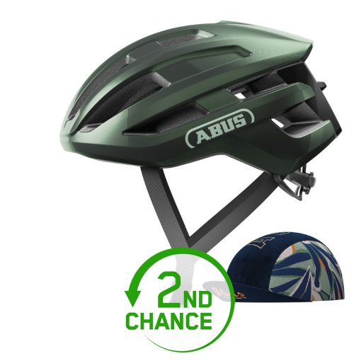 Produktbild von ABUS PowerDome Ace Helm - moss green - B-Ware