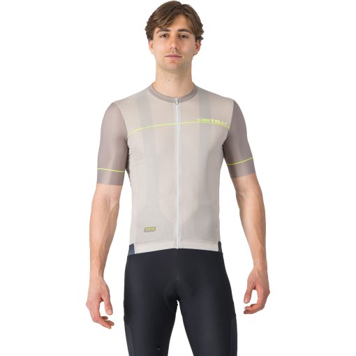 Immagine prodotto da Castelli Maglia a Maniche Corte Uomo - Unlimited Endurance 2 - silver moon/dark silver moon-e 053