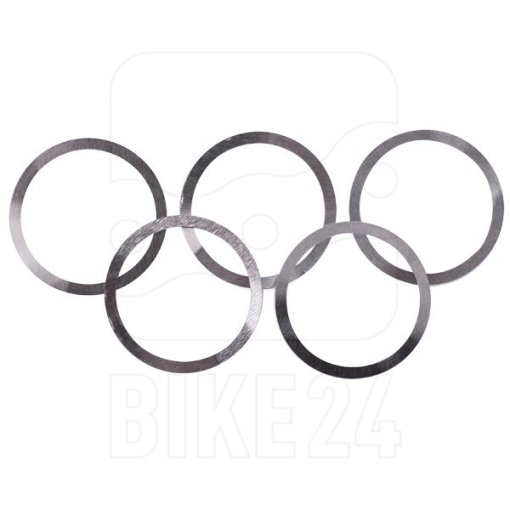 Foto de Mavic Spacer Washers to adjust the bearing play of Mavic Lefty hubs 0,127mm (5 pieces) - 12759001