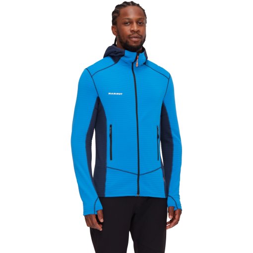 Immagine prodotto da Mammut Giacca Midlayer con Cappuccio Uomo - Taiss Light - azurit-marine