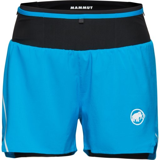 Foto de Mammut Pantalones Cortos Trail Running 2 en 1 Mujer - Aenergy - glacier blue-negro