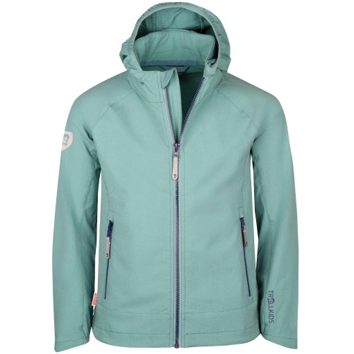 Foto de Trollkids Chaqueta Softshell Niña - Kvalvika - Glacier Green/Navy
